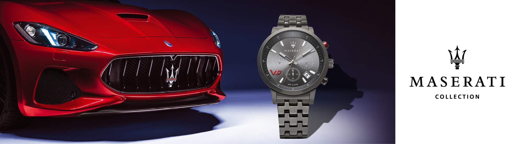 Montre maserati rouge hot sale